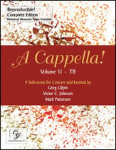 A Cappella! Volume II - TB TB Director's Score cover